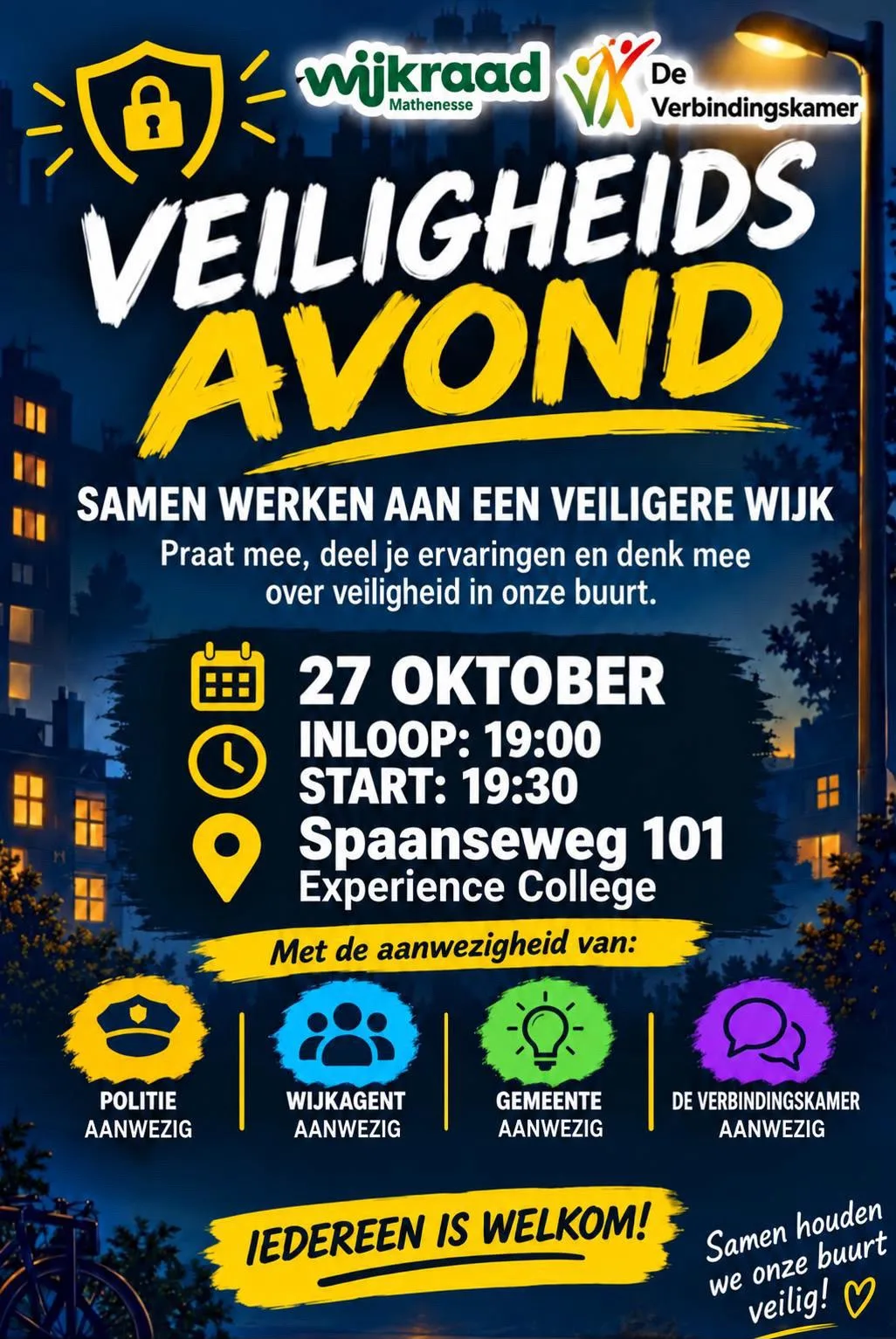 Veiligheidsavond Mathenesse