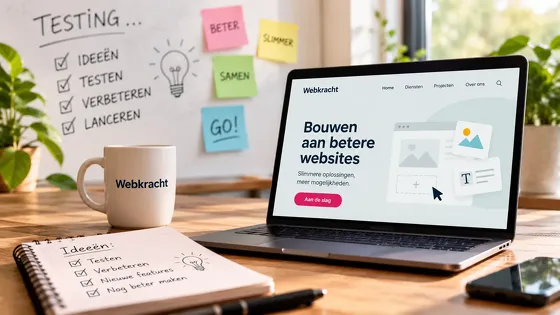 Webkracht is aan het testen