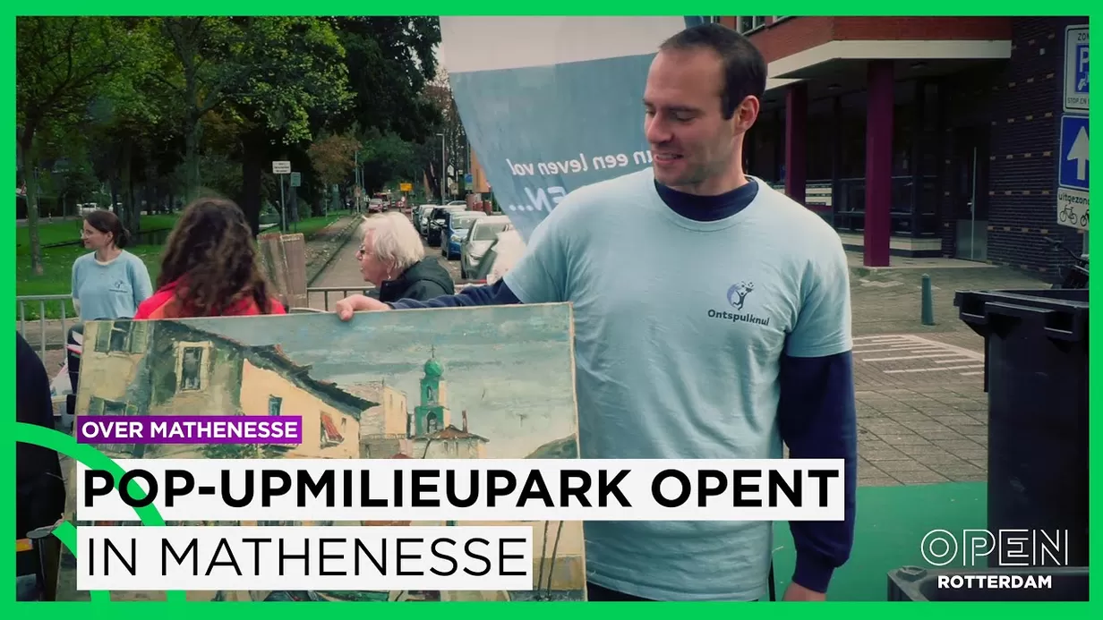 Pop-up milieupark opent maandelijks in Mathenesse