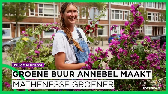 Annebel maakt Mathenesse groener met Wijk in bloei