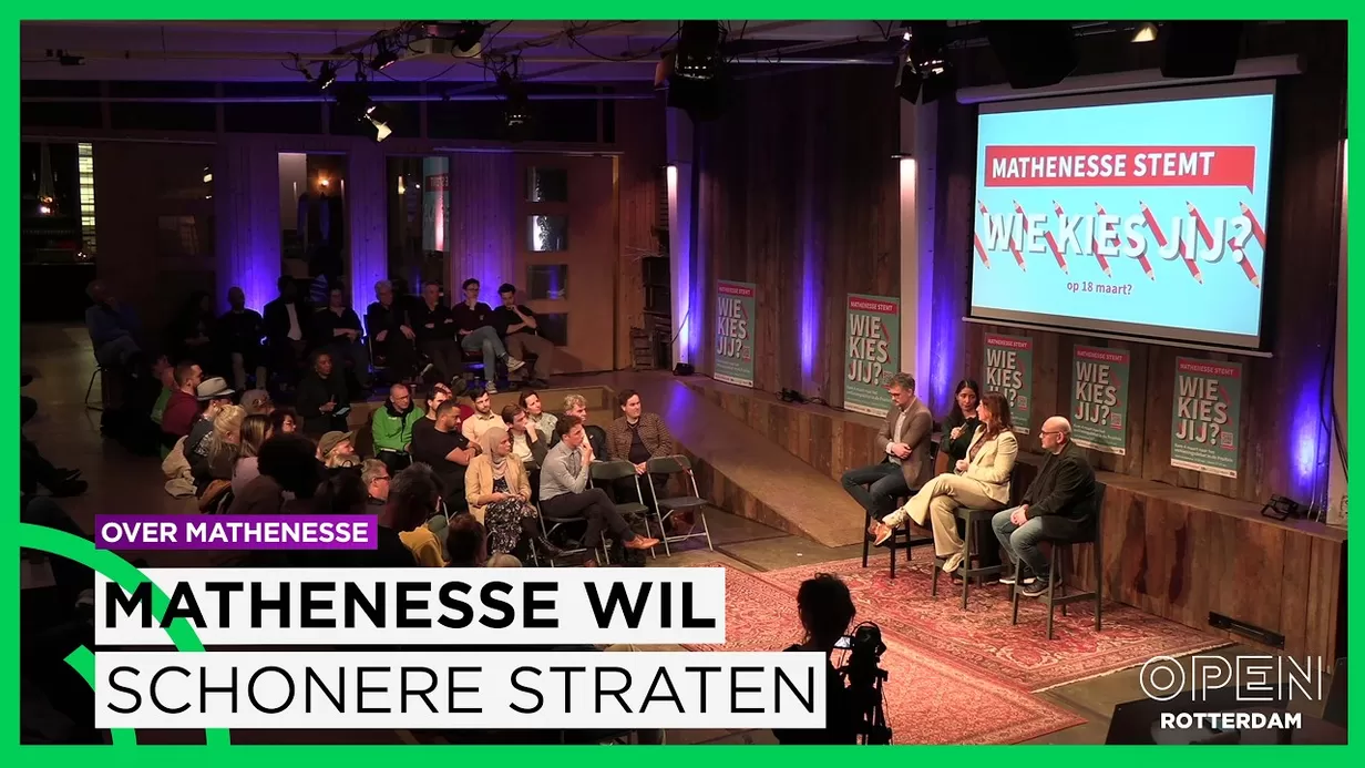Mathenesse wil schone straten: afvalplannen centraal tijdens verkiezingsdebat