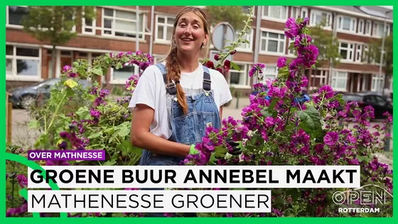 Annebel maakt Mathenesse groener met Wijk in bloei