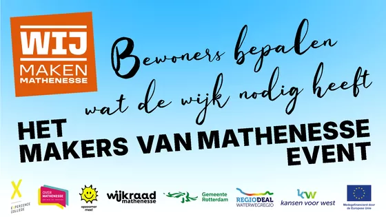 Wij beslissen samen: het Makers van Mathenesse event