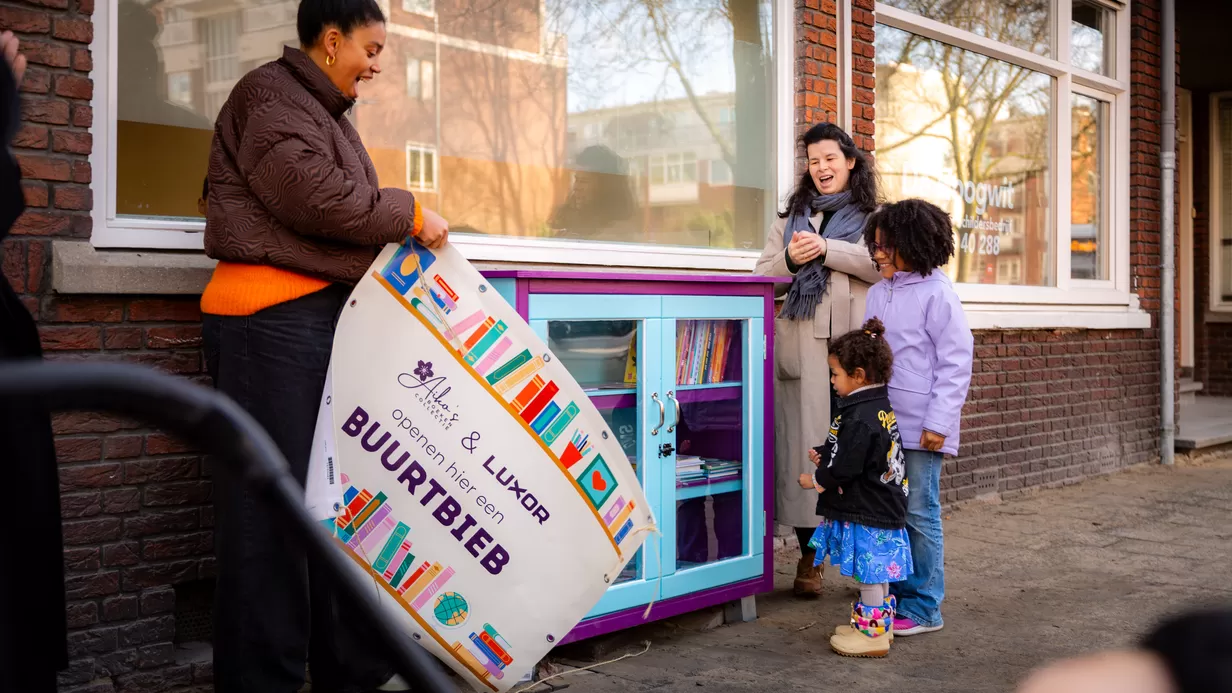 Kinderbuurtbieb Franselaan maakt lezen mogelijk voor ieder kind