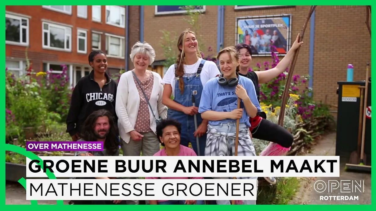 Annebel maakt Mathenesse groener met Wijk in bloei