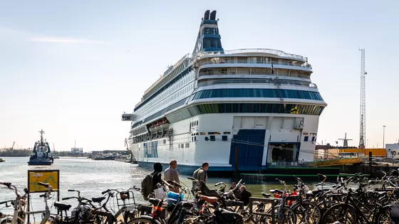 Het valt wel mee op de Silja, zegt de gemeente