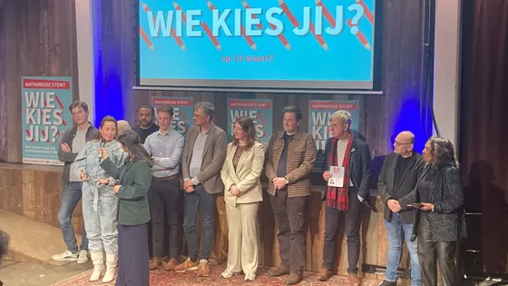 Mathenesse Stemt 2026: Debat over afval veiligheid en wonen