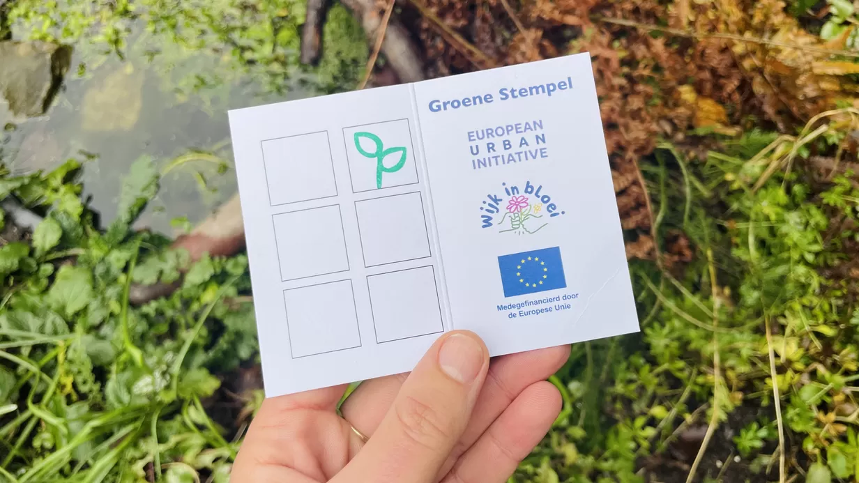 Groene stempel