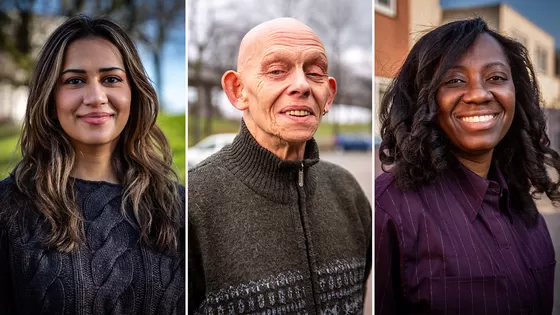 Kandidaten Wijkraad 2026: Mamta, John en Sofrani