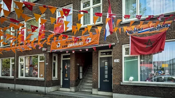Jouw vlag op mijn wang