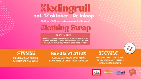 Kledingruil - Van ruilen komt niet altijd huilen